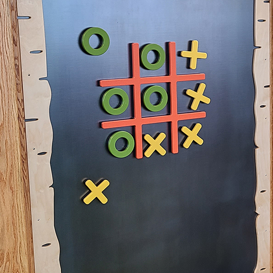 magnetic wall exhibit